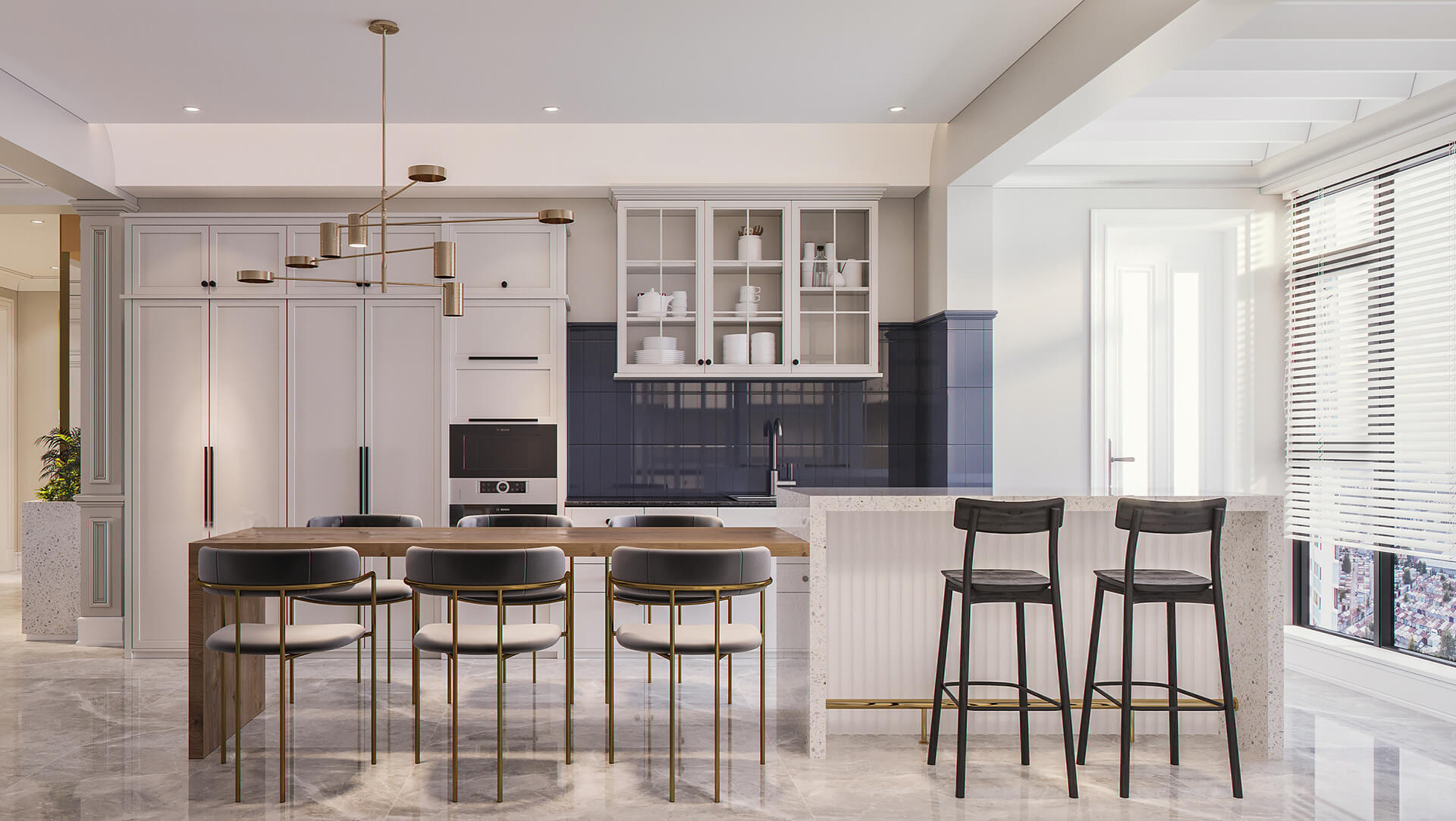 吧臺常用的尺寸是多少？實(shí)用的吧臺放在哪個位置更好？