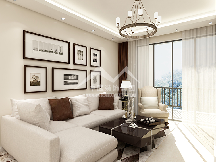 嘉和城白鷺郡79平現(xiàn)代簡約風(fēng)格案例